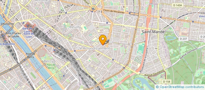 localisation de l'entreprise LUMIERES DE STYLE  PARIS