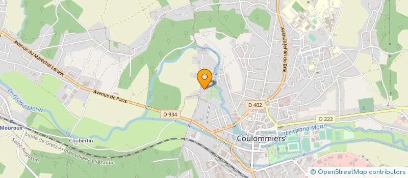 localisation de l'entreprise LUMIERES DE VIES à COULOMMIERS