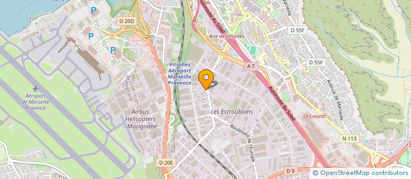 localisation de l'entreprise LUMIERES DU GRAND AVIGNON à VITROLLES