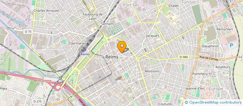 localisation de l'entreprise LUMIERES DU MONDE LUMIERES D'ORIENT  REIMS