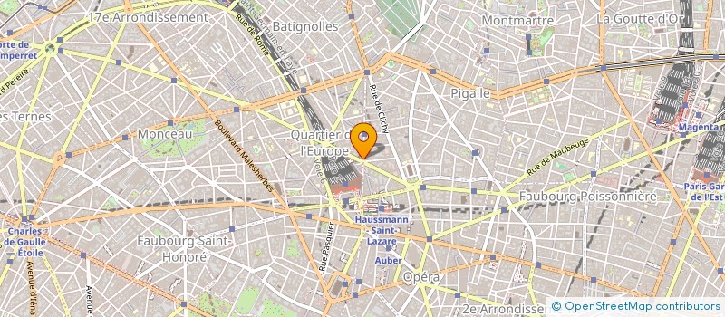 localisation de l'entreprise LUMIERES DU TROISIEME MILLENAIRE  PARIS