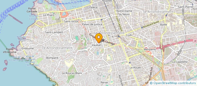 localisation de l'entreprise LUMIERES PICTURALES à MARSEILLE