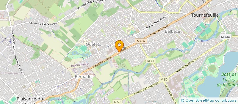 localisation de l'entreprise LUMIERES S'IL VOUS PLAIT  TOURNEFEUILLE