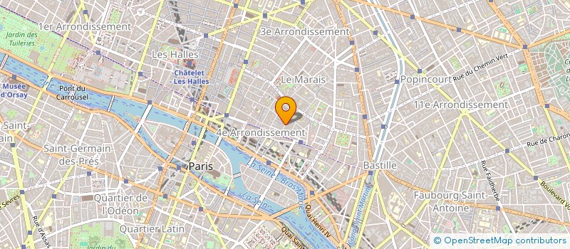 localisation de l'entreprise LUMIERES SUR L'INFO  PARIS