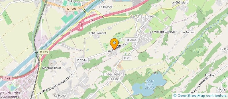 localisation de l'entreprise LUMIERES TRAVAUX PUBLICS  AUGNY