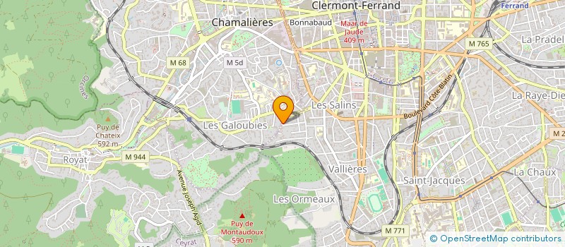 localisation de l'entreprise LUMIFETE IMMO  CHAMALIERES