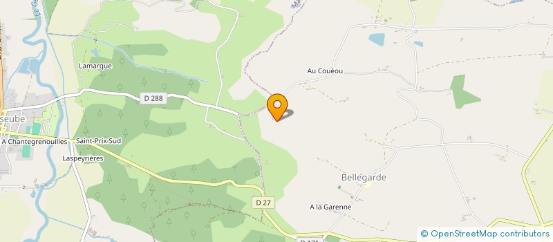 localisation de l'entreprise LUMILAD  BELLEGARDE