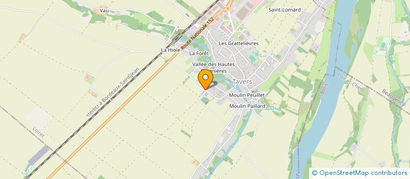 localisation de l'entreprise LUMILIGHT à TAVERS