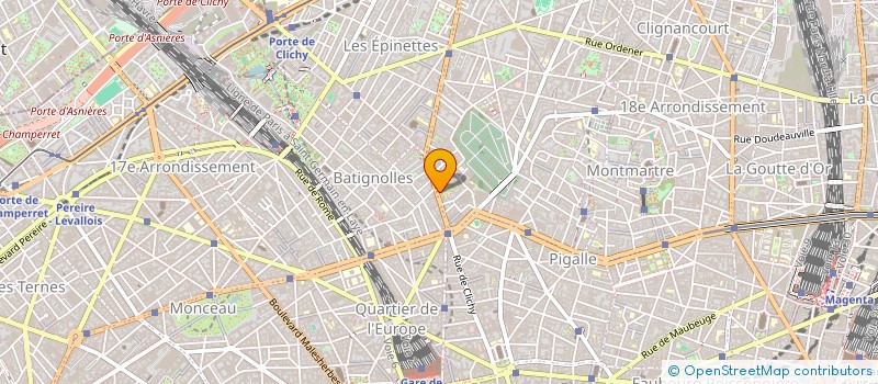 localisation de l'entreprise LUMILIGHT FRANCE  PARIS