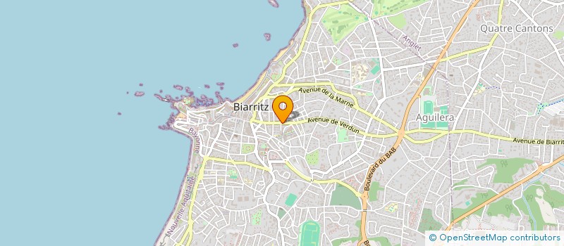 localisation de l'entreprise LUMILUXE à BIARRITZ