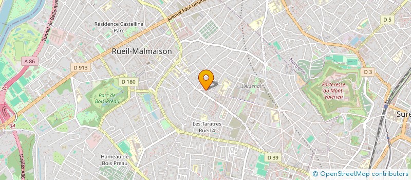 localisation de l'entreprise LUMIN-ACCESS à RUEIL-MALMAISON