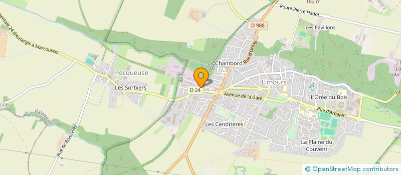 localisation de l'entreprise LUMIN DATA LABS  LIMOURS