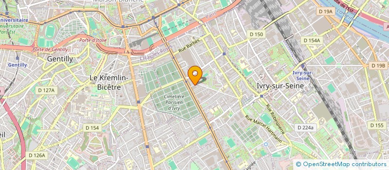 localisation de l'entreprise LUMINA LEARNING FRANCE à IVRY-SUR-SEINE