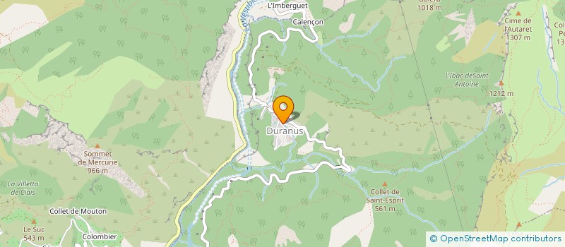 localisation de l'entreprise LUMINA MUSICA  DURANUS