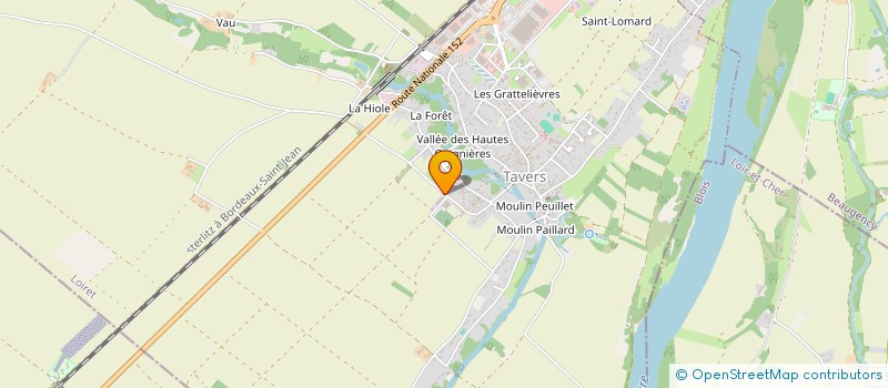 localisation de l'entreprise LUMINAIRES DE L HABITAT à TAVERS