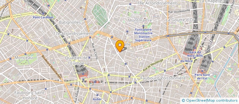 localisation de l'entreprise LUMINANCE à PARIS
