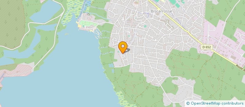 localisation de l'entreprise LUMINANCE  BISCARROSSE