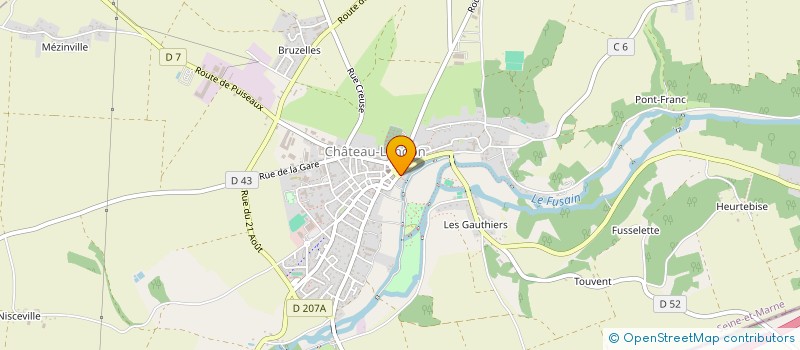 localisation de l'entreprise LUMINARY ESPORT  CHATEAU-LANDON