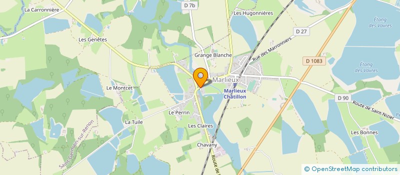 localisation de l'entreprise LUMINEO  MARLIEUX