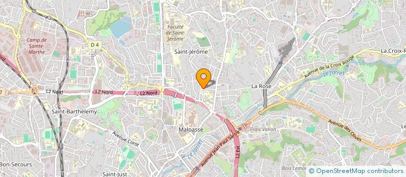 localisation de l'entreprise LUMINERGY à MARSEILLE