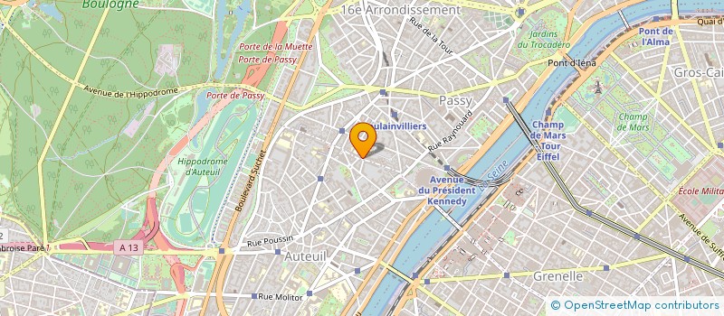 localisation de l'entreprise LUMINESCENCE  PARIS