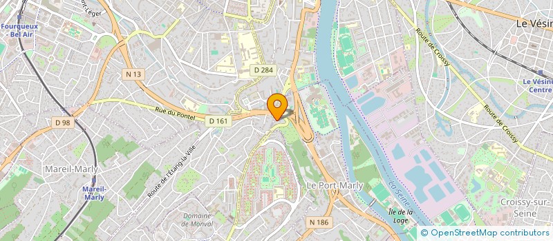 localisation de l'entreprise LUMINESCENCE  LE PORT-MARLY