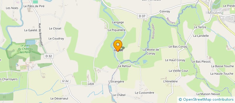 localisation de l'entreprise LUMINESCENCE LCMH  PIRE-CHANCE