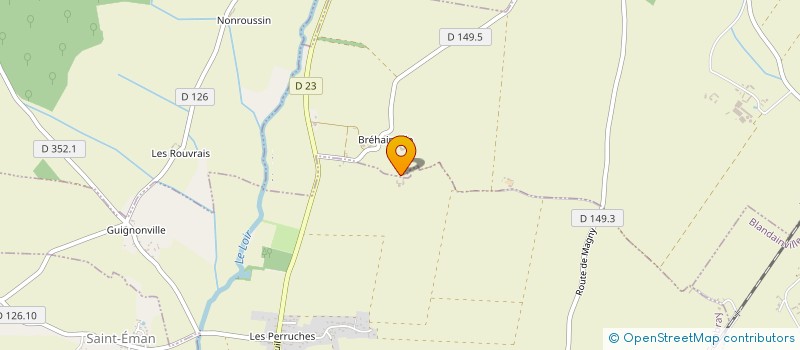 localisation de l'entreprise LUMINESCENCEB45 à ILLIERS-COMBRAY