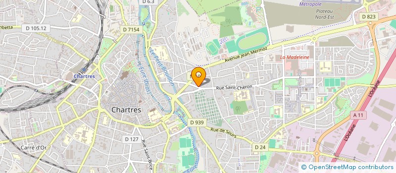 localisation de l'entreprise LUMINEUSE à CHARTRES