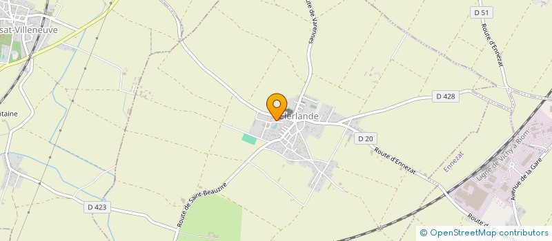 localisation de l'entreprise LUMINEUSE  CLERLANDE