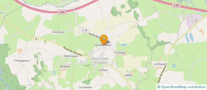 localisation de l'entreprise LUMINI  SAINT-JULIEN-D'ODDES