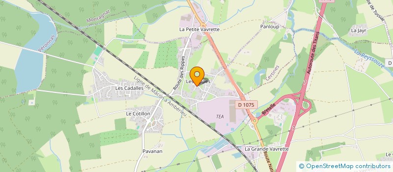 localisation de l'entreprise LUMINIS à CERTINES