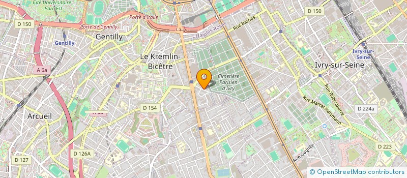 localisation de l'entreprise LUMINIS IA  LE KREMLIN-BICETRE