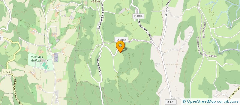 localisation de l'entreprise LUMINIS SERVICES  CHARMES-SUR-L'HERBASSE