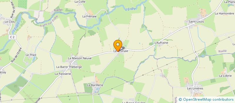 localisation de l'entreprise LUMINISSON  RIAILLE