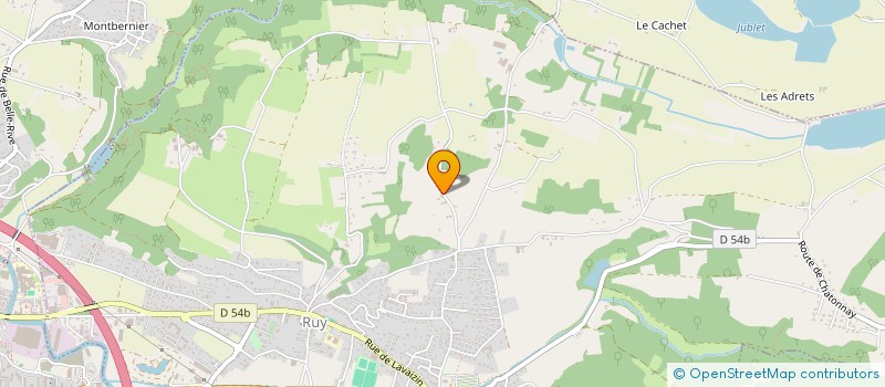 localisation de l'entreprise LUMINO SCIENCES  RUY-MONTCEAU