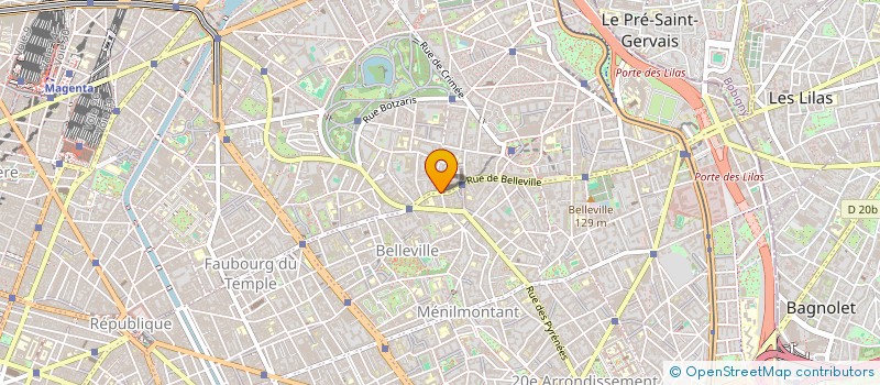 localisation de l'entreprise LUMINOPS  PARIS