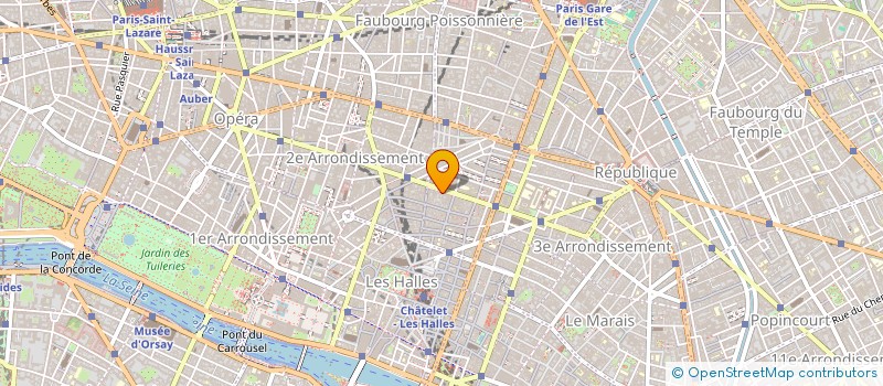 localisation de l'entreprise LUMINOUS  PARIS