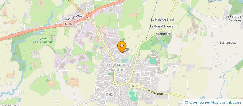 localisation de l'entreprise LUMIOS  BREAL-SOUS-MONTFORT