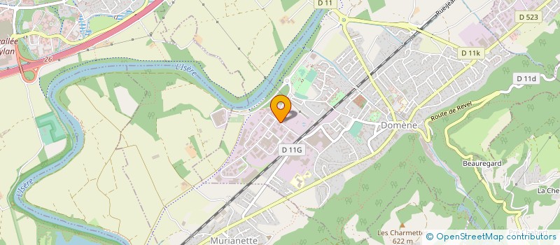 localisation de l'entreprise LUMIPLAN DUHAMEL à LE VERSOUD