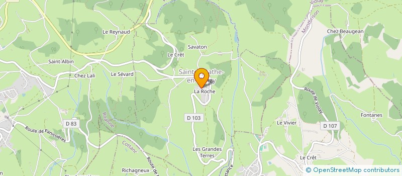 localisation de l'entreprise LUMIPROG  SAINTE-AGATHE-EN-DONZY