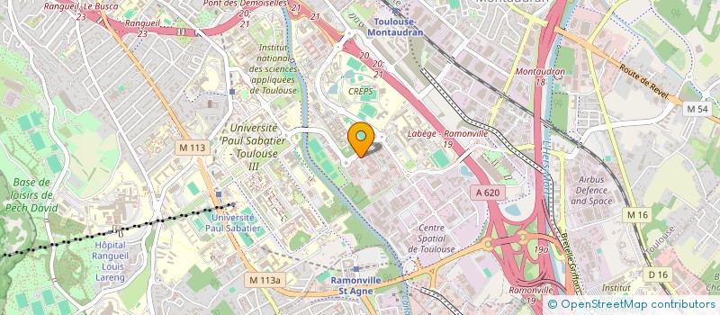 localisation de l'entreprise LUMIPY à TOULOUSE