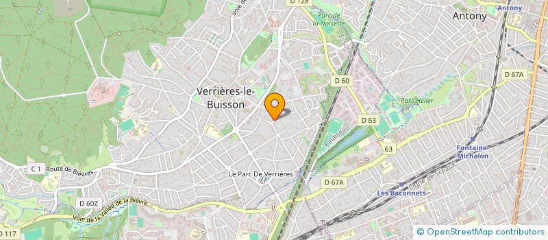 localisation de l'entreprise LUMIS COACHING &CONSULTING à VERRIERES-LE-BUISSON