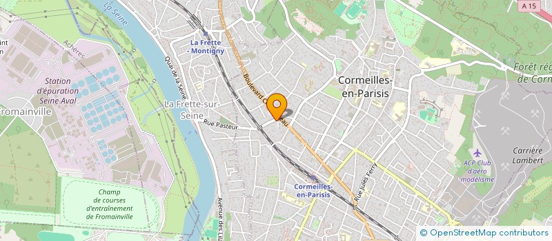 localisation de l'entreprise LUMIT  CORMEILLES-EN-PARISIS