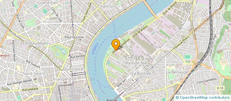 localisation de l'entreprise LUMITURO  BORDEAUX