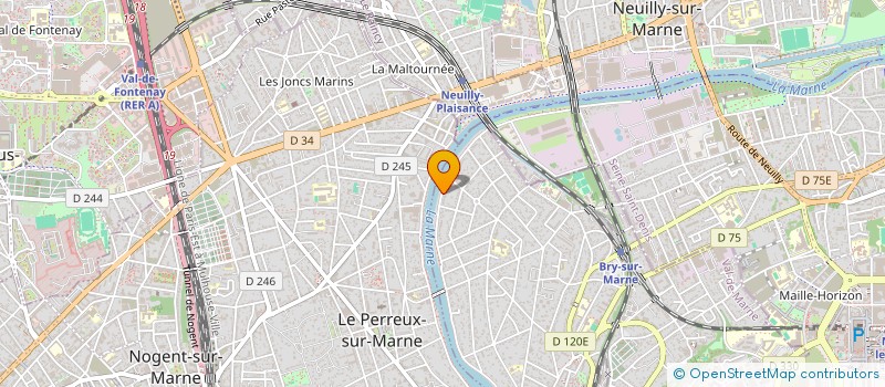 localisation de l'entreprise LUMIWELL à BRY-SUR-MARNE