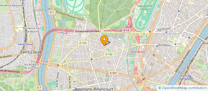 localisation de l'entreprise LUMKEY à BOULOGNE-BILLANCOURT