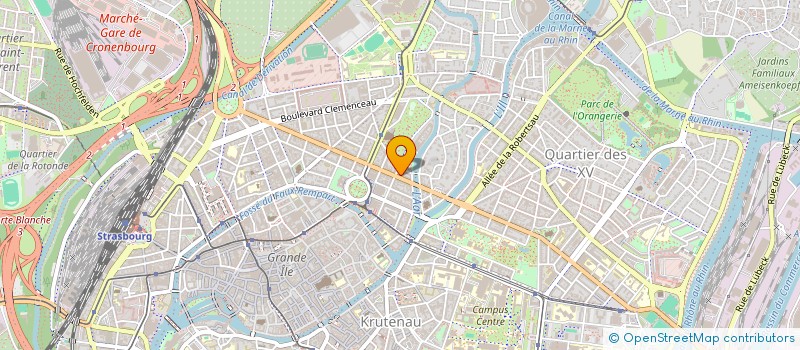 localisation de l'entreprise LUMO  STRASBOURG