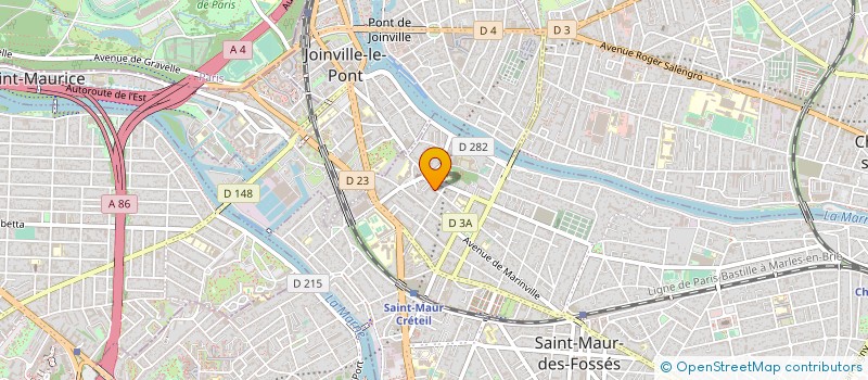 localisation de l'entreprise LUMO CONSEIL à SAINT-MAUR-DES-FOSSES