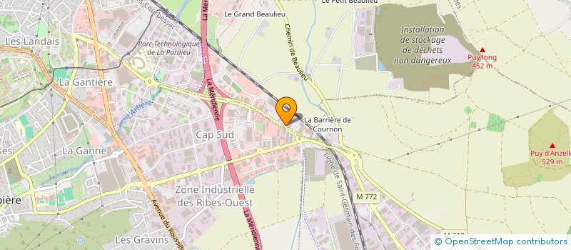 localisation de l'entreprise LUMPA  CLERMONT-FERRAND